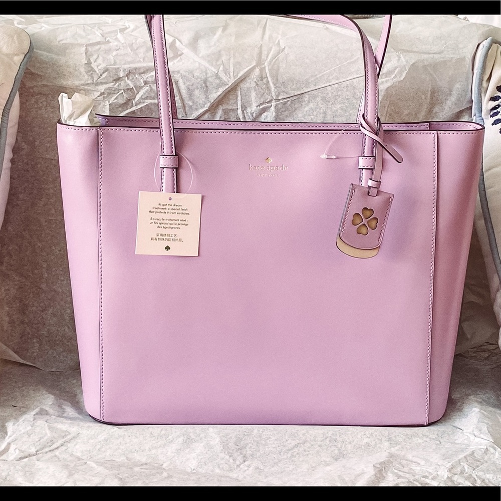 NWT Kate spade medium tote orchid leather
